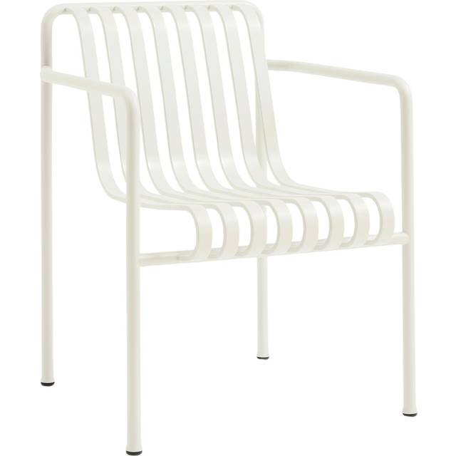 HAY - Palissade matstol med armstöd - Cream White - Matstolar utomhus - Ronan &amp; Erwan Bouroullec - Vit - Metall