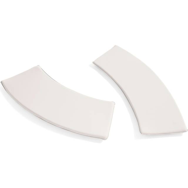 Palissade Seat Cushion For Park Bench With Backrest in/out, Cream White