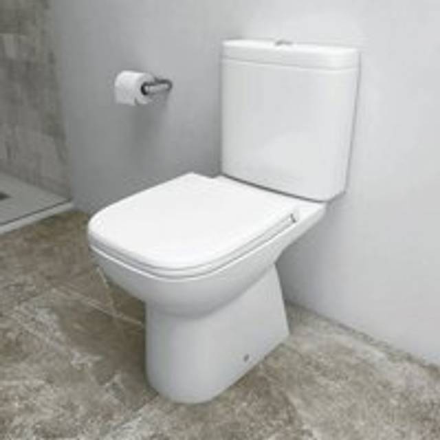 Rak Ceramics - Rak Origin Close Coupled Toilet Short Projection wc Inc Soft Close Seat Compact