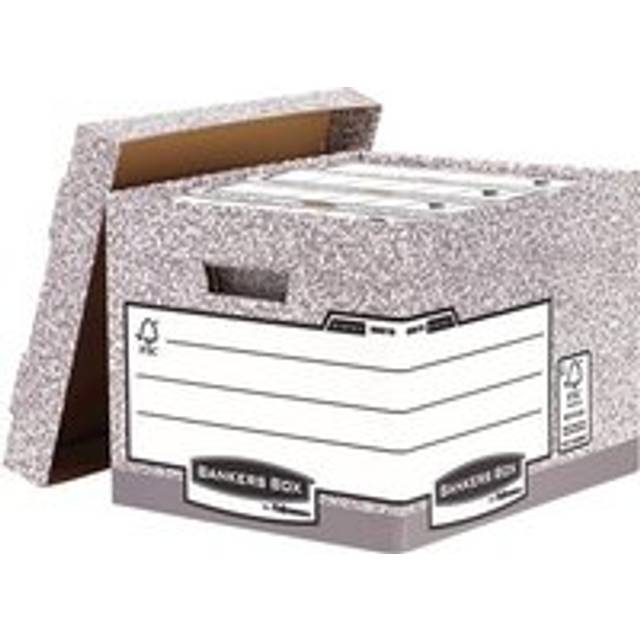 Fellowes 0081801 file storage box Paper Grey