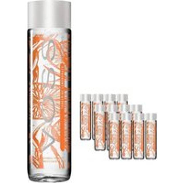 Voss Tangerine Lemongrass Sparkling Water Glass Bottle Multipack, 12 x 375 ml