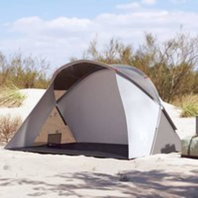 Beach Tent 2-Person Grey Pop-up Waterproof - One Size