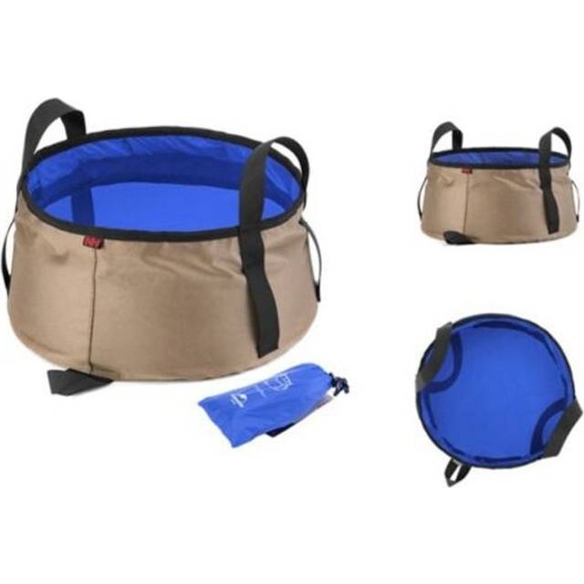 Hod Health And Home Naturehike 10L Outdoor Folding Wash Basin Lake Blue Camping Wash Basins