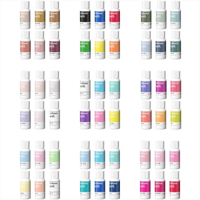 Pool Party - Gift Set of 6 Oil Based Colouring - Green