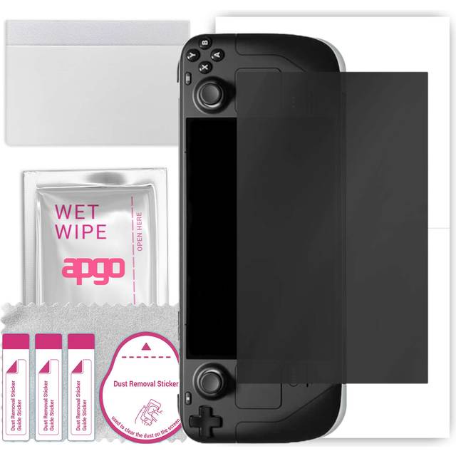 apgo Hydrogel Privacy Matte Screen Protector for Steam Deck, Anti Spy, Hydrogel Film, Flexible, Soft TPU with positioning layer easy installation