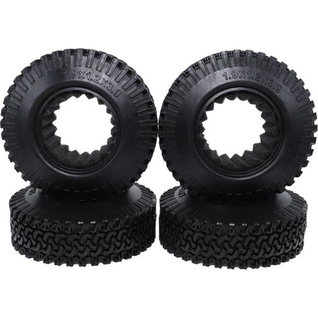 4Pcs RC 1:10 Crawler Wheels Tire 1.9 Inch Tire 98mm Tyre
