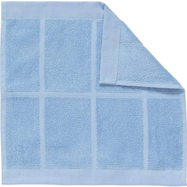 Marimekko Tiiliskivi handduk 30x30 cm Light blue - Blå