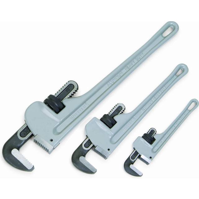 Williams 13542 3-Piece Aluminum Pipe Wrench Set