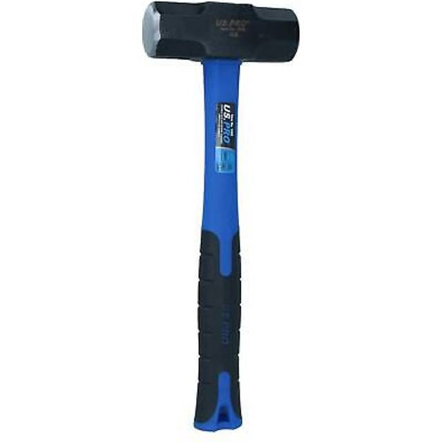 AB Tools Double Face Sledge / Lump Hammer Tpr Handle Fibreglass Shaft 4Lb - One Size