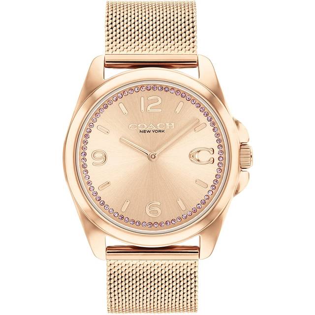 [Coach] Wristwatch GREYSON 14504143 Women's Gold