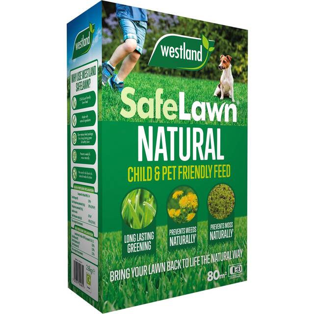 Westland Garden Health SafeLawn Natural Child & Pet Friendly Lawn Feed 2.8kg