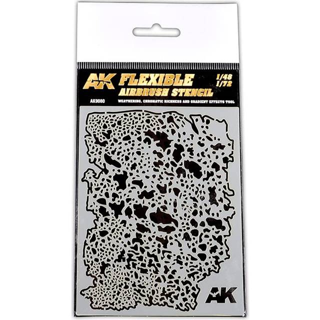 AK09080 - AK Interactive - Flexible Air Brush Stencil (1/48 1/72)