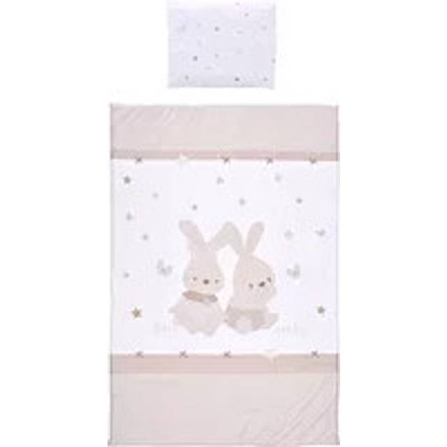 Lorelli Cosy Ranforce 3 Piece Bedding Set - Hunny Bunny Beige