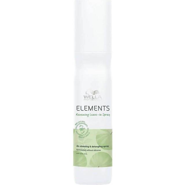 Wella Professionalss Renewing Elements – naturlig hårvård med upp till 99% naturliga ingredienser – fri från silikoner, sulfater och vegansk – skonsam vård för normalt till fet hår