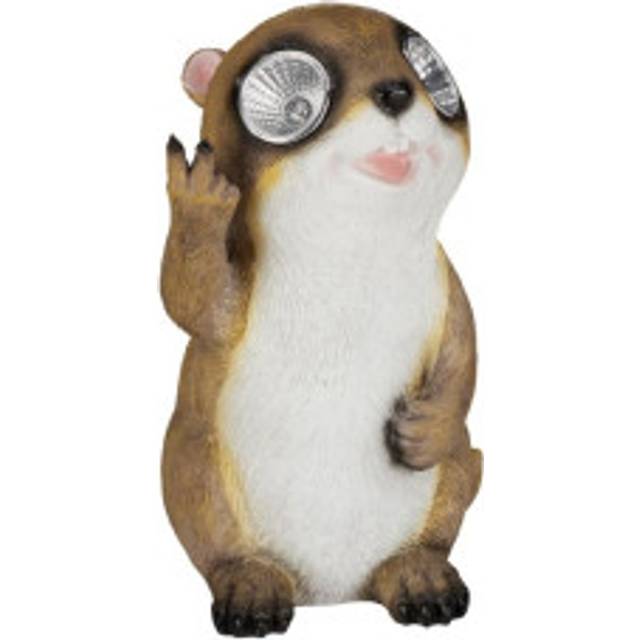 Garden figure Marmot with sunglasses