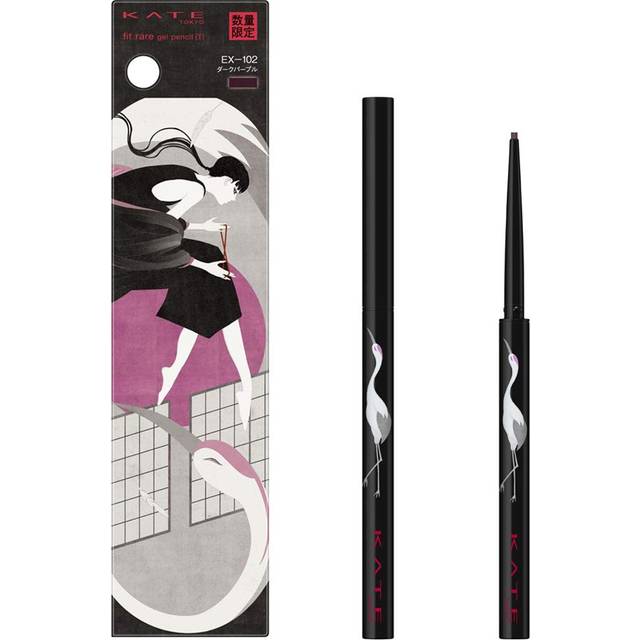 KATE Kate Rare Fit Gel Pencil Eyeliner Dark Purple (T) EX-102 0.08g (x 1)