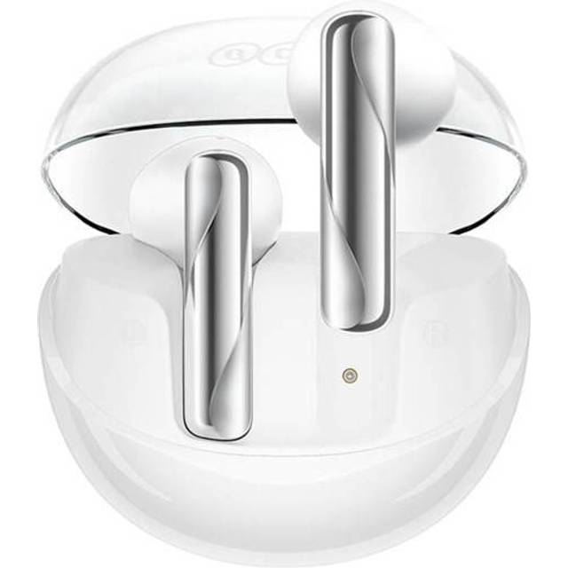 QCY AilyBuds Clear Wireless Earphones Bluetooth 5.3 Touch Control Gaming Headset 4 Mics ENC TWS
