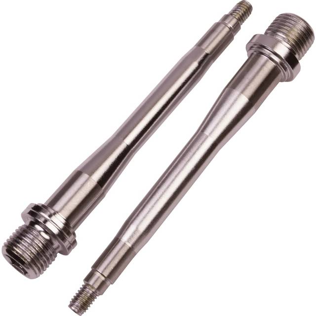 Burgtec Penthouse Flat MK5 Pedal Axle Spare - Silver