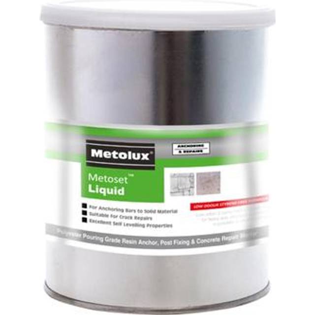 TIMCO Metolux 2 Part Metoset Liquid Mortar Grey - 65628- you get 2