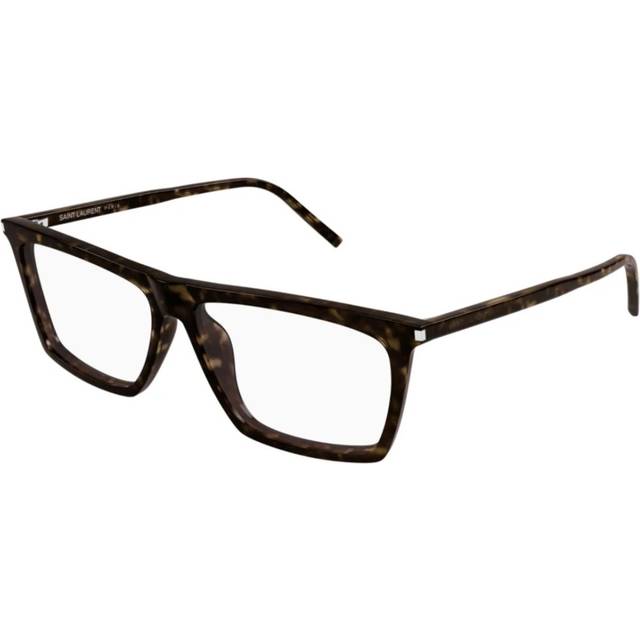 Saint Laurent SL 803 002 57 Sköldpaddemönstradeshell Glasögon (Endast Båge) Män