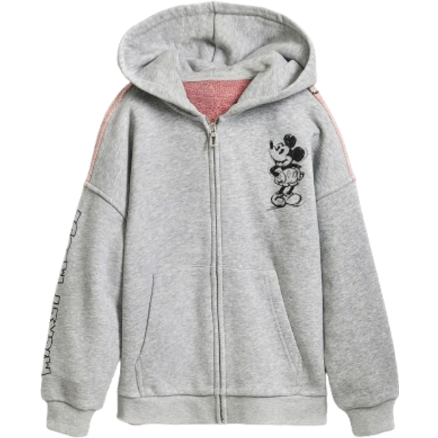 Girl hoodie Desigual Disney - Gris