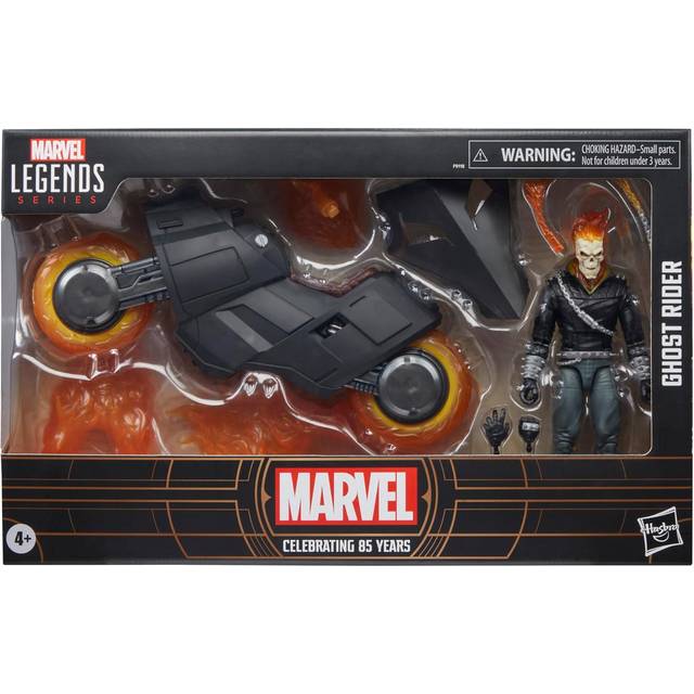 Hasbro Marvel Legends Series Ghost Rider, 6 Comics Collectible Action Figure with Motorcycle