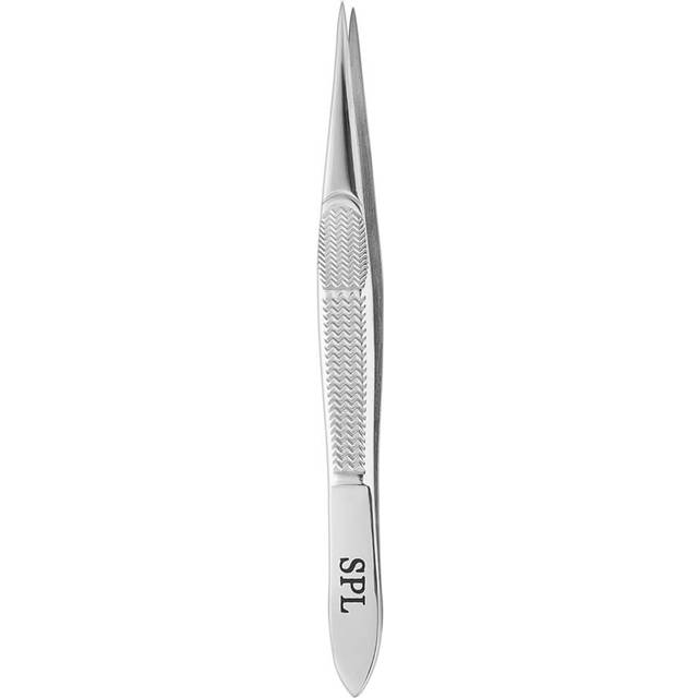 Professional tweezers SPL 9315 metallic silver