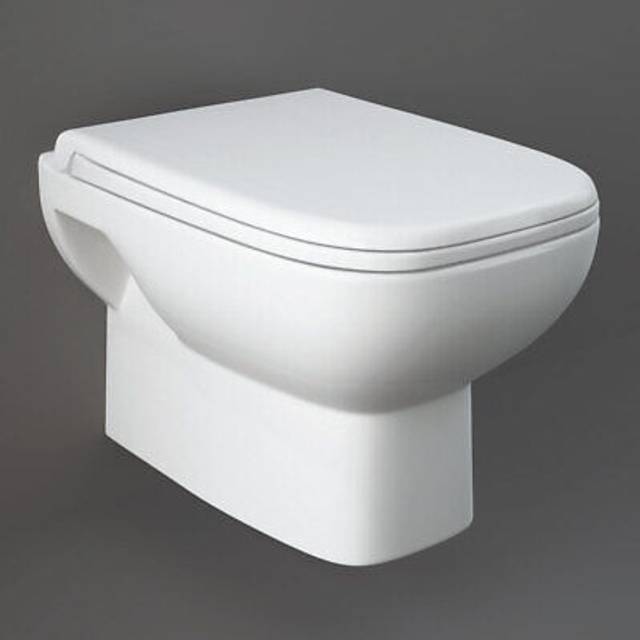 RAK Origin Wall Hung Toilet - Soft Close Seat