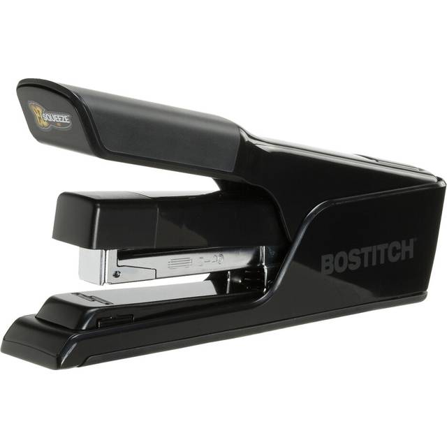 Bostitch Office EZ Squeeze 40 Sheet Flat Clinch Desktop Stapler  Reduc