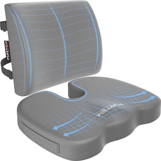 FORTEM chair cushion  Seat cushion for Office chair  Lumbar Support Pi