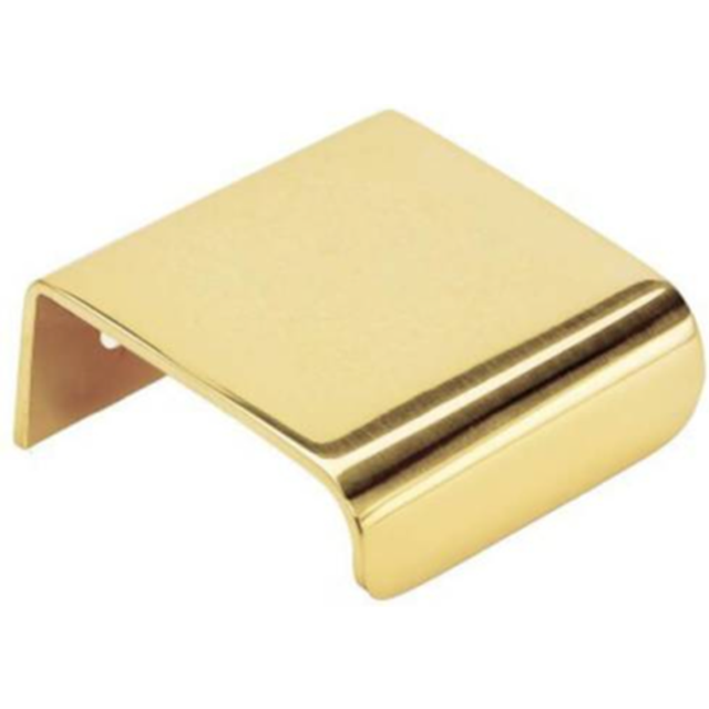 Lip 40 Handle Polished Uncoated Brass