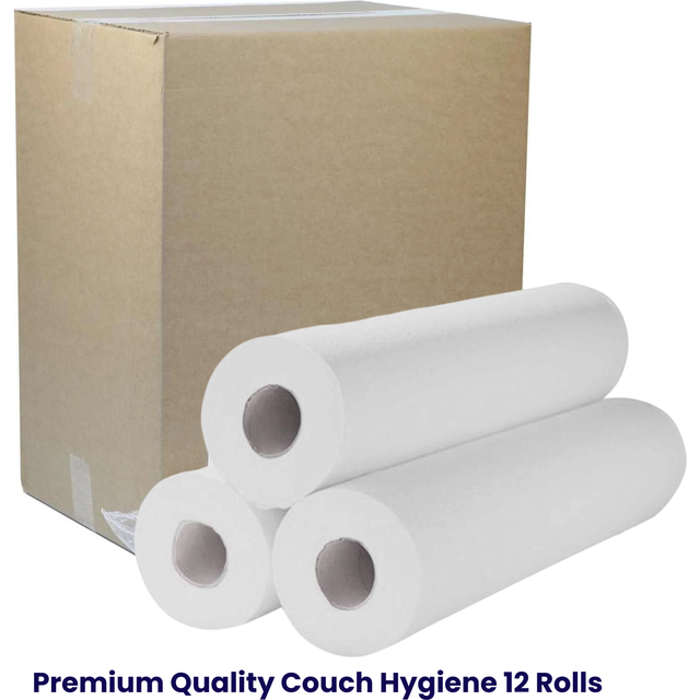 Alliance Multi Pack White 2 Ply Hygiene Roll 50cm (20") x 40m (1 x 12)