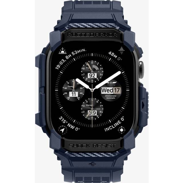 Spigen Rugged Armor Pro (Apple Watch 10 42 mm) - Blå