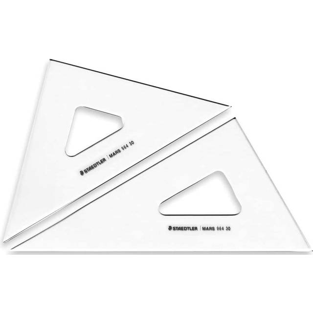 Staedtler 964 30 Triangular Ruler Drafting Set Mars 11.8 inches (30 cm)