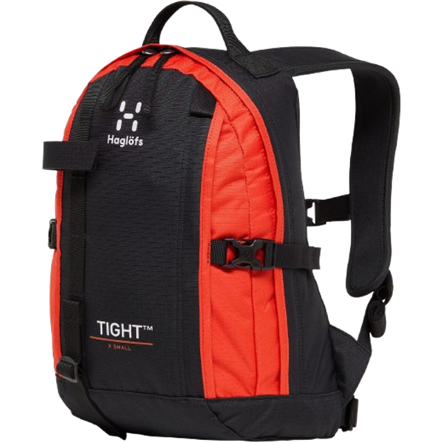 Haglöfs Tight X-Small True Black/Habanero, OneSize