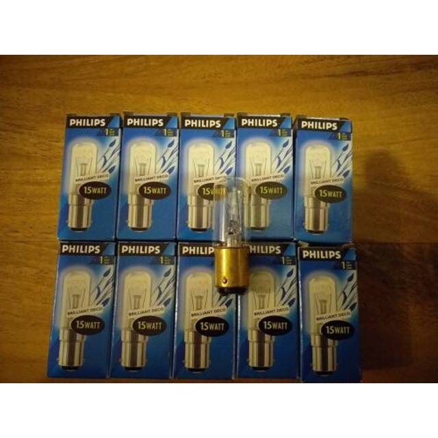 Philips fridge freezer oven appliance bulb pygmy light lamp 15w b15 sbc 240v x5