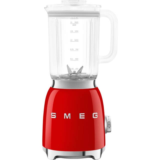 SMEG GLASS BLENDER RED BLF03RDEU