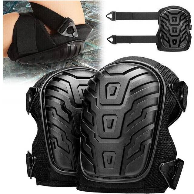 Gel Knee Pads Heavy Duty Gel Cushion Knee Protection Robust Pro DIY Work