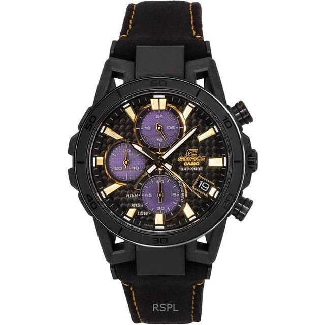 Casio Edifice Sospensione 50th Anniversary Limited Edition Analog Black Dial Solar EFS-S640ZE-1A 100M Men&#39;s Watch