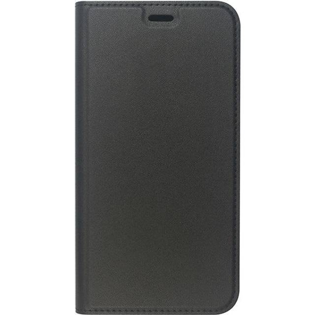 GreenMind iPhone XR Konstläder Flip Fodral m. Korthållare & Ställfunktion - Svart