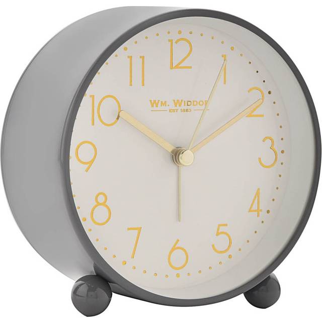 Hometime Light & Snooze Alarm Clock - Grey