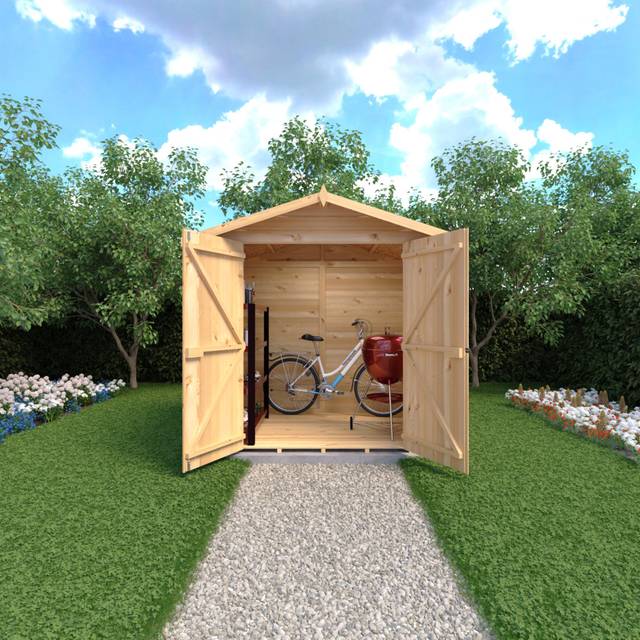 Shire Alderney Shiplap Apex 7x5 Shed