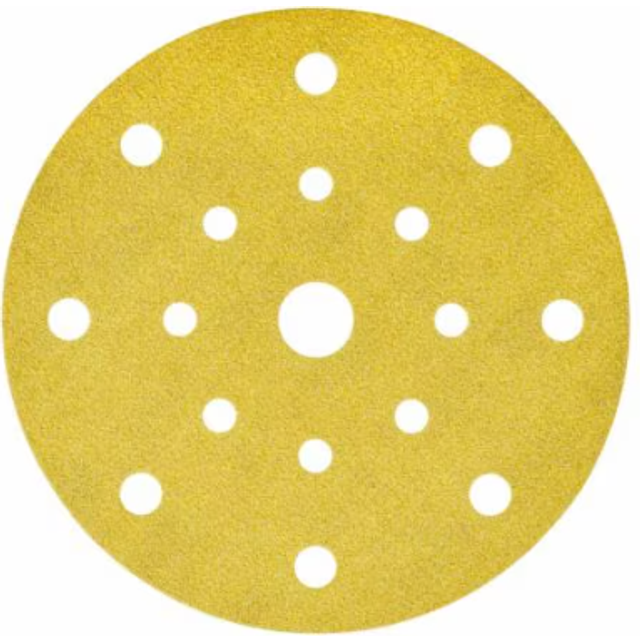 3M Hookit 255P+ Sliprondellsats, excenterslip 51660 150 P240 - guld