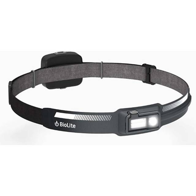 BioLite Dash 450 Rechargable Headlamp Grey, Grå, OneSize