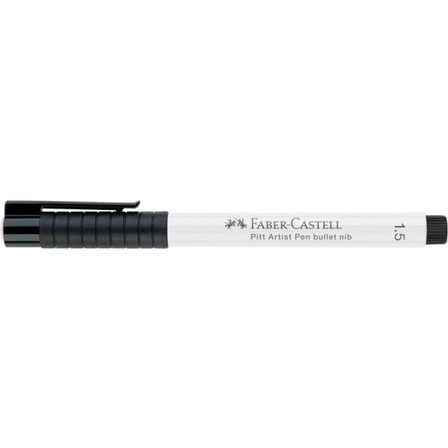 Faber-Castell : Pitt Artist Pen : 1.5mm : Bullet White