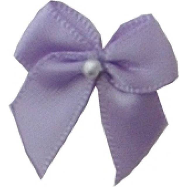 Berisfords Ribbon Pearl Crossover Bows 430 Light Orchid