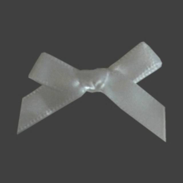 Berisfords Ribbon Bows 29 White