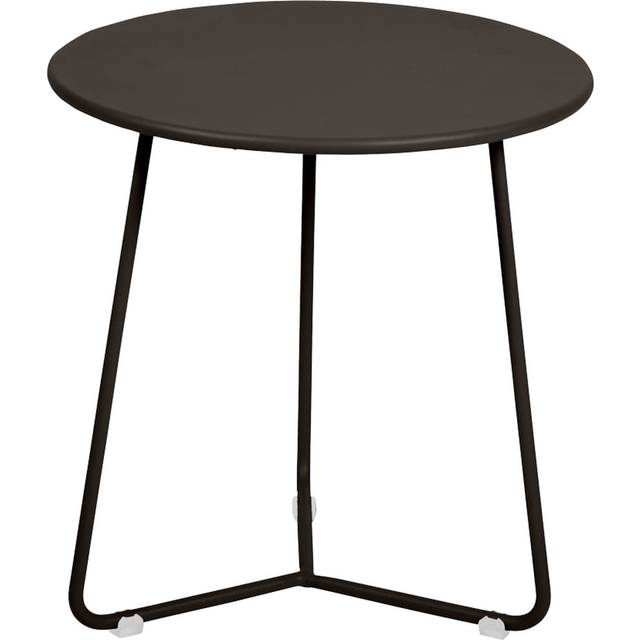 Fermob - Cocotte Low garden Side Table/ Stool - tonka/texturiert/H 36 cm / Ø 34,5cm/UV-beständig (36.0 x &#8960;34.0cm)