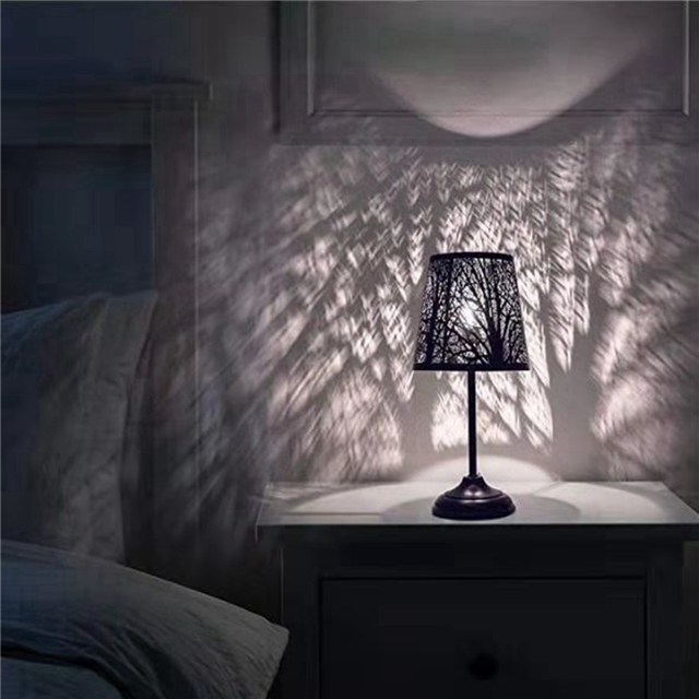 moresk-Small Lamp Shade, for Table Chandelier Wall Black