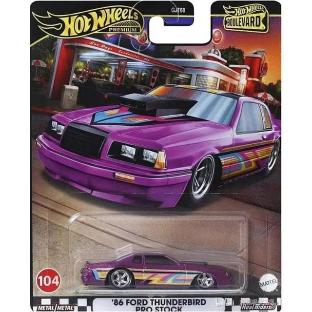 Hot Wheels Boulevard '86 Ford Thunderbird Pro Stock Vehicle